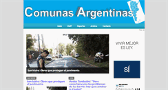 Desktop Screenshot of comunasargentinas.com.ar