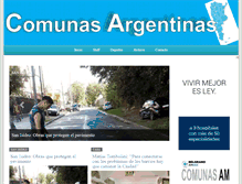 Tablet Screenshot of comunasargentinas.com.ar